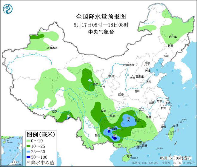 桂北局地本周累计降雨量超1000毫米，未来三天仍是强降雨主要阵地|界面新闻 · 快讯